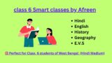 class 6 Smart classes by Afreen